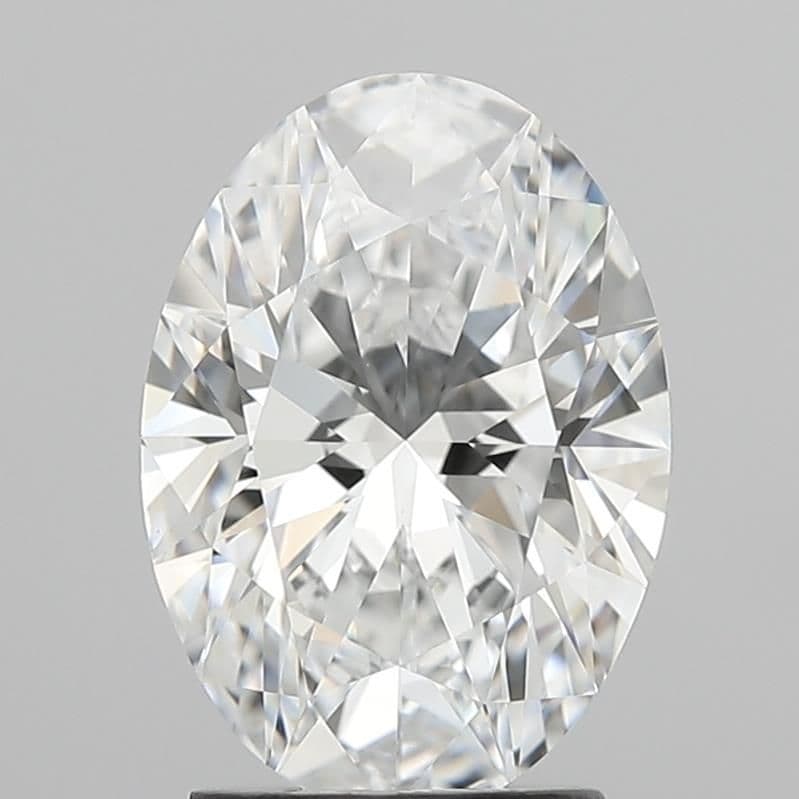 Oval 2.10ct D VS1 EX EX