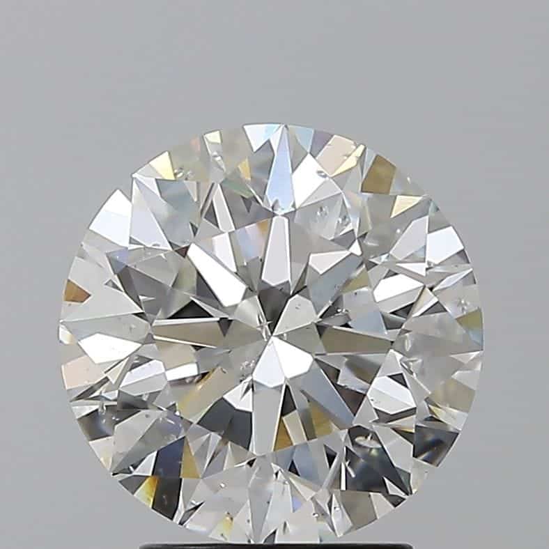 Round 3.02ct F SI2 EX EX EX