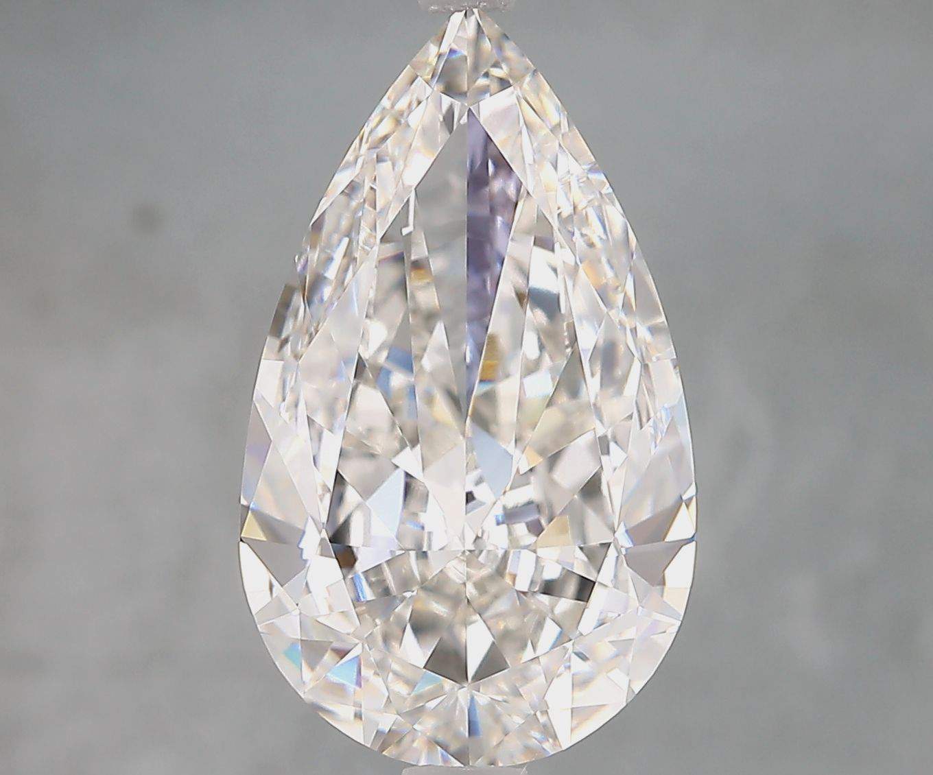 Pear 5.01ct H IF EX VG