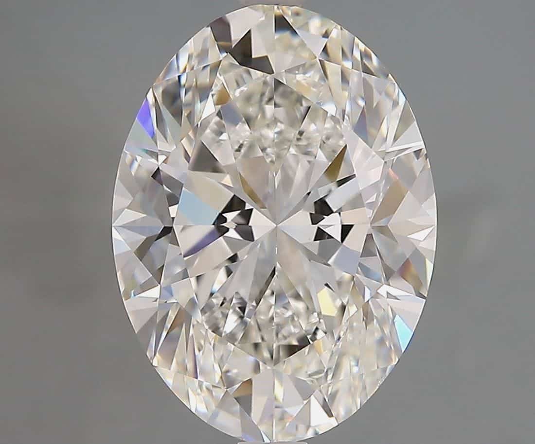 Oval 5.01ct H VS2 EX EX