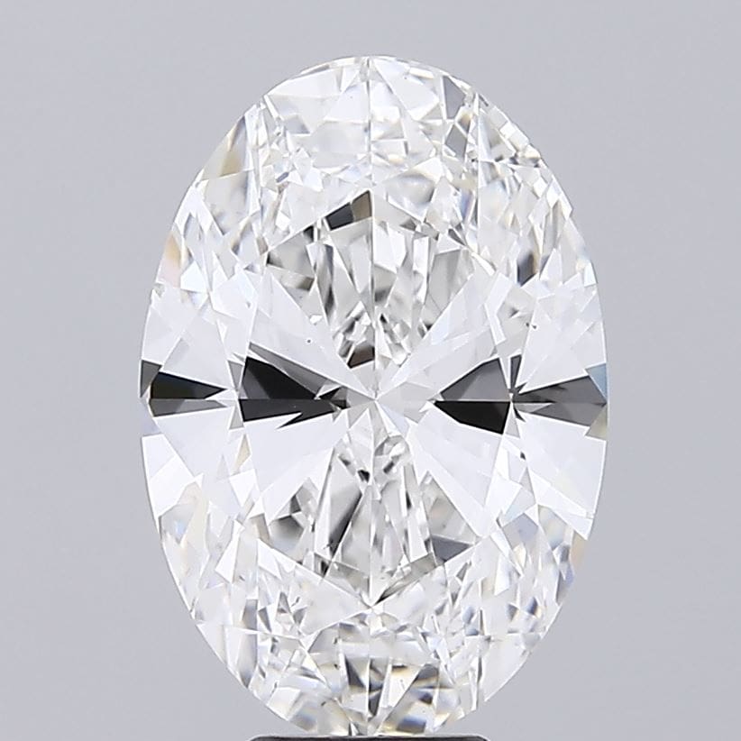 Oval 7.20ct F VS1 EX EX