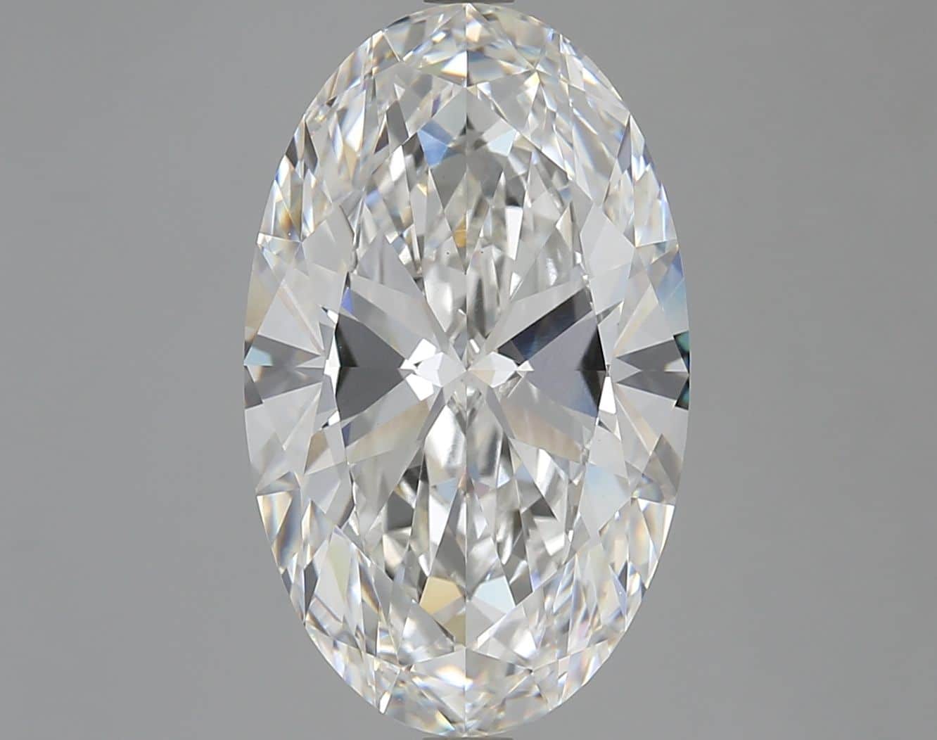 Oval 7.00ct F VVS2 EX EX