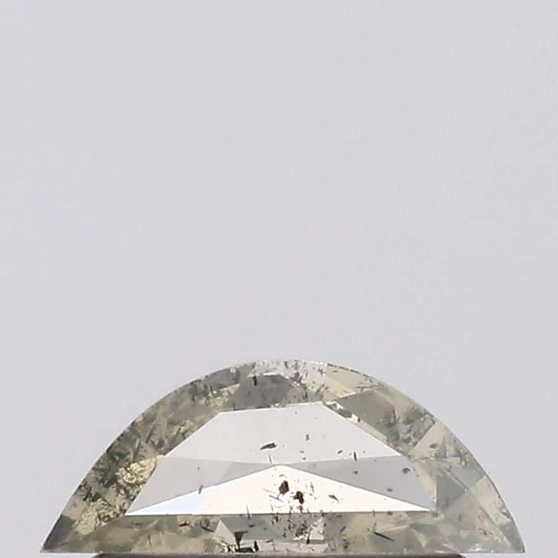 Half moon 0.32ct FANCY I3 EX EX