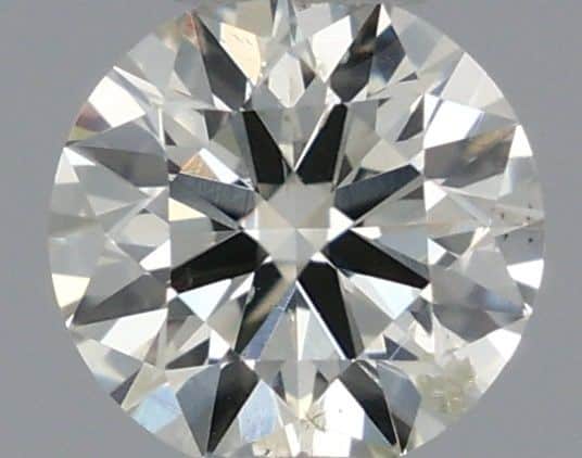 Round 0.30ct K SI1 EX EX EX Faint