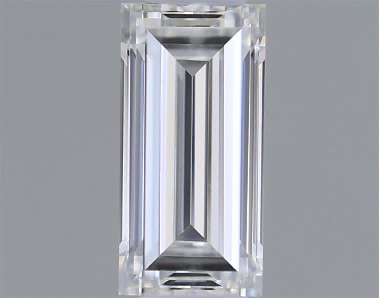 Baguette 0.30ct F VVS2 EX EX