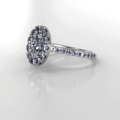 Remodeled Diamond Engagement Ring