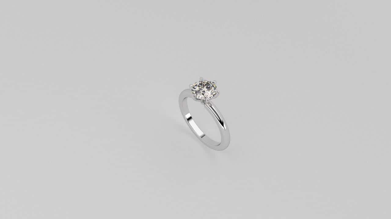 Timeless Solitaire with Budget-Friendly Lab-Grown Diamond 3 Timeless Solitaire with Budget-Friendly Lab-Grown Diamond - Image 2
