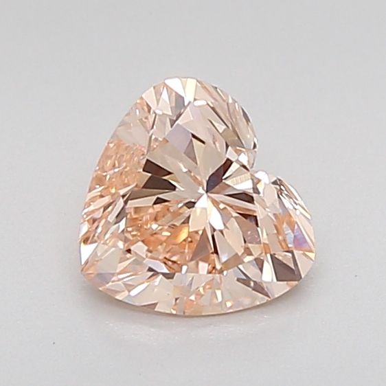 Heart 0.67ct FANCY VVS2 VG VG Faint