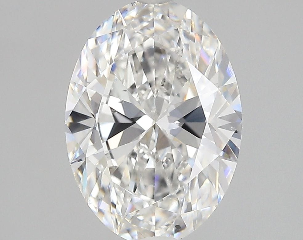 Oval 3.01ct F SI1 EX VG EX