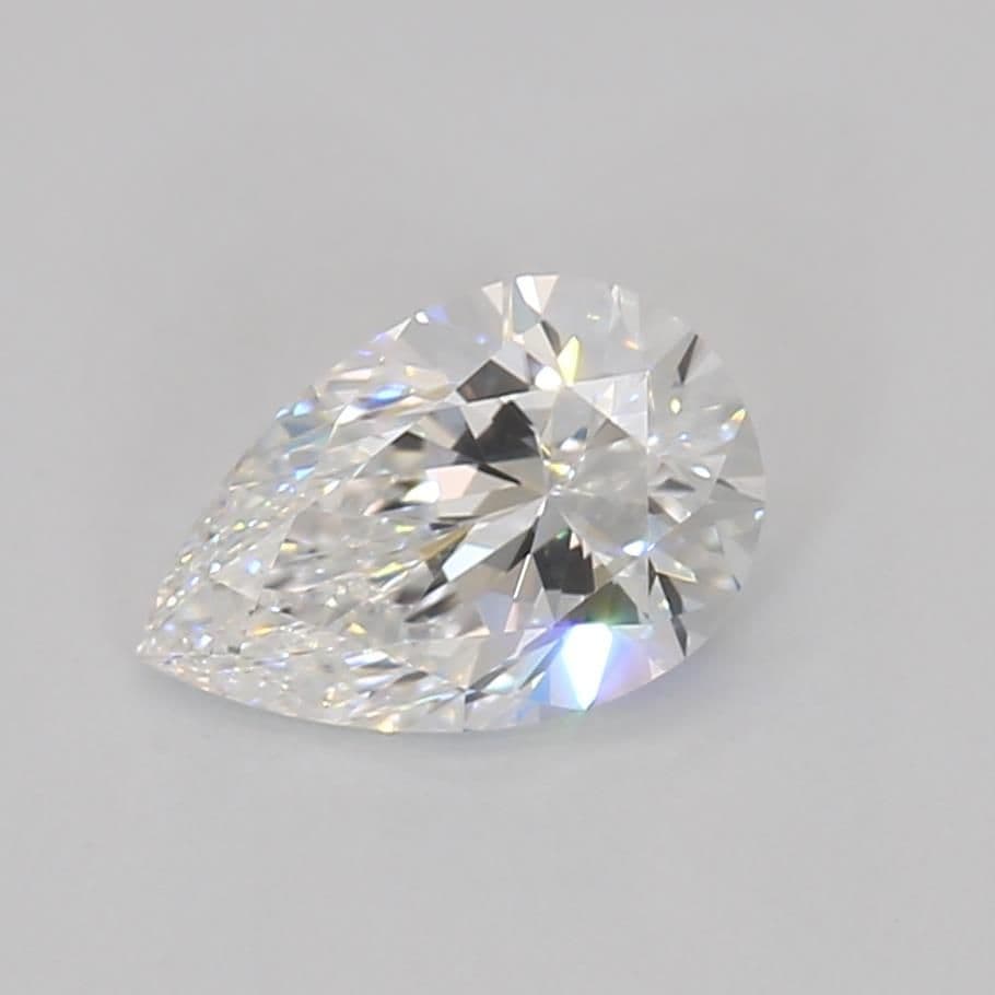Pear 0.55ct E VVS1 VG VG VG