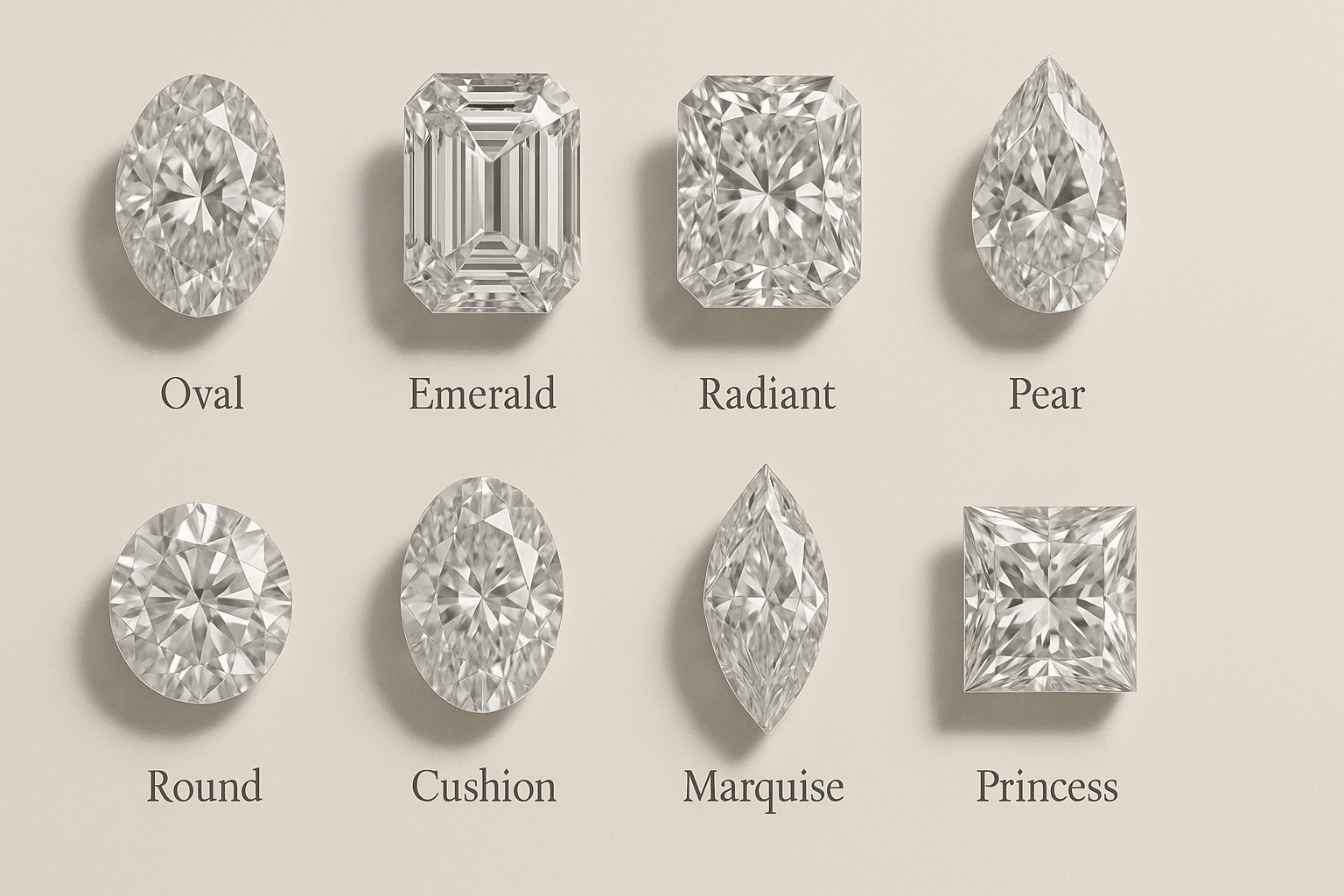 Master jeweller presenting loose diamonds and a hand-drawn ring sketch to a couple during a private consultation.