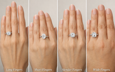 Choosing the Right Diamond Size: Finger Shape, Design, & Lifestyle Considerations